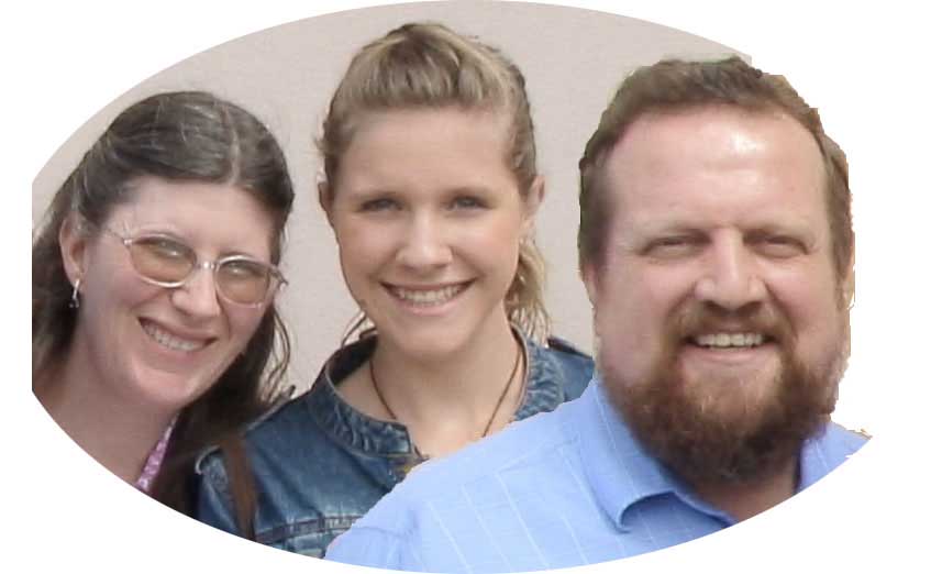 Kerri, Rachel and Jerry Clarkson